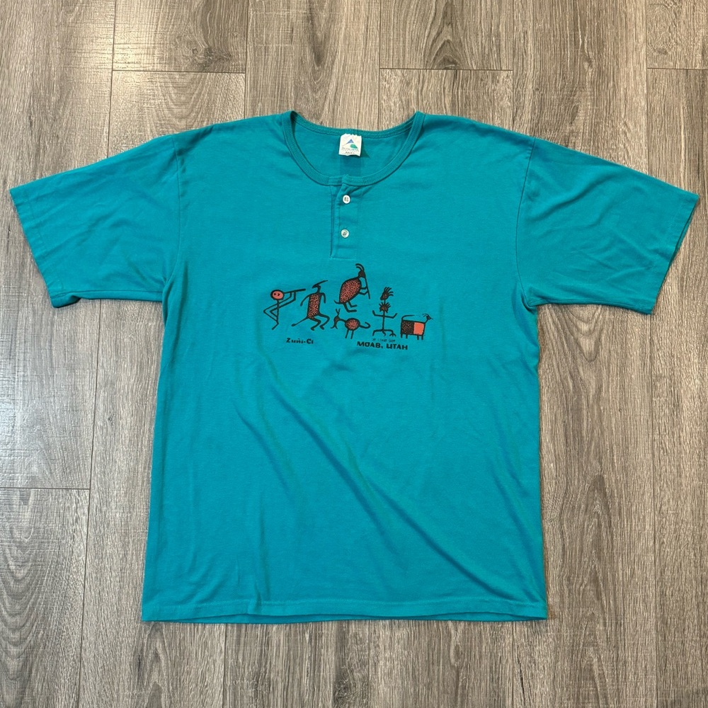VINTAGE MOAB UTAH GRAPHIC TEE - Picture 1 of 3